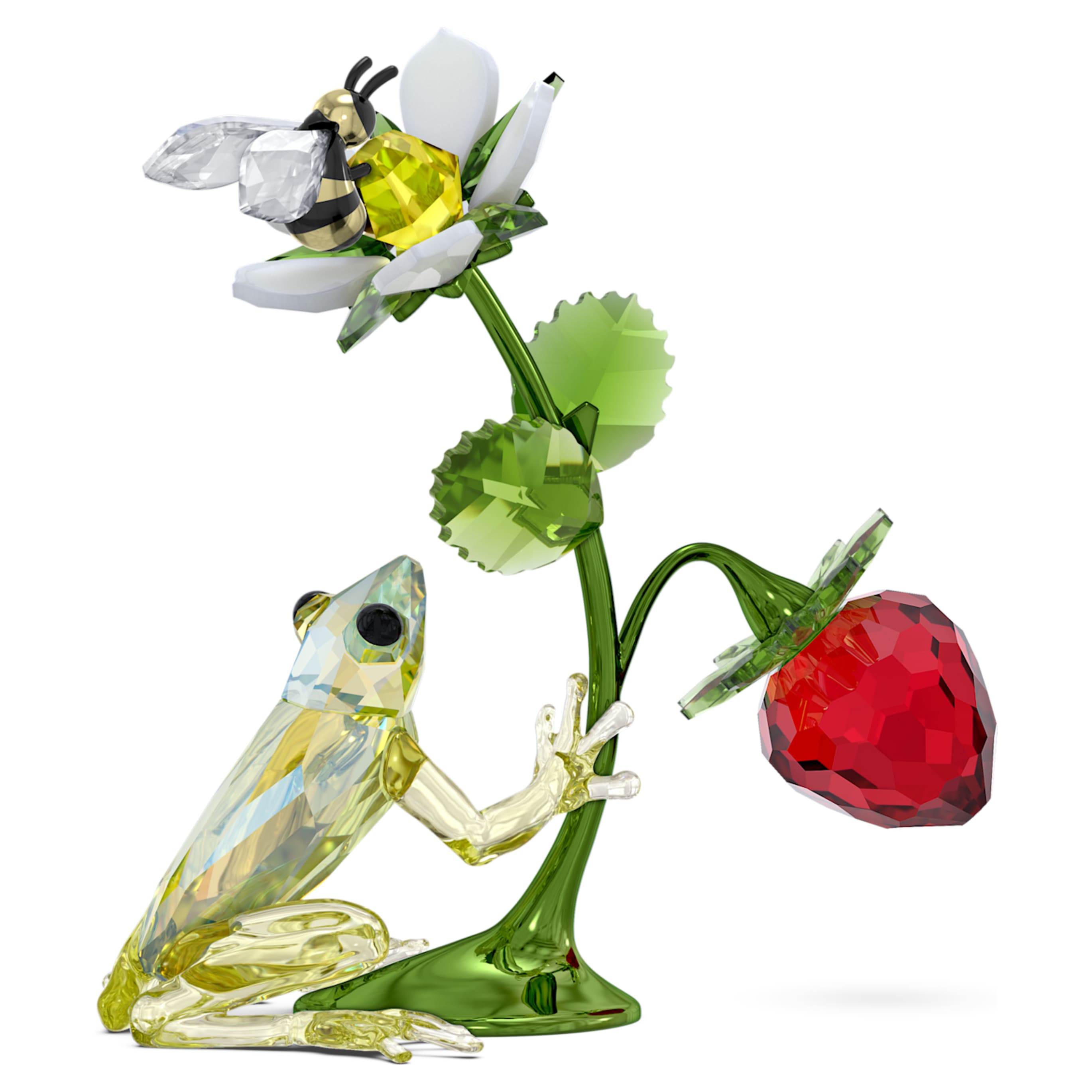 Swarovski Idyllia Frog Bee and Strawberry