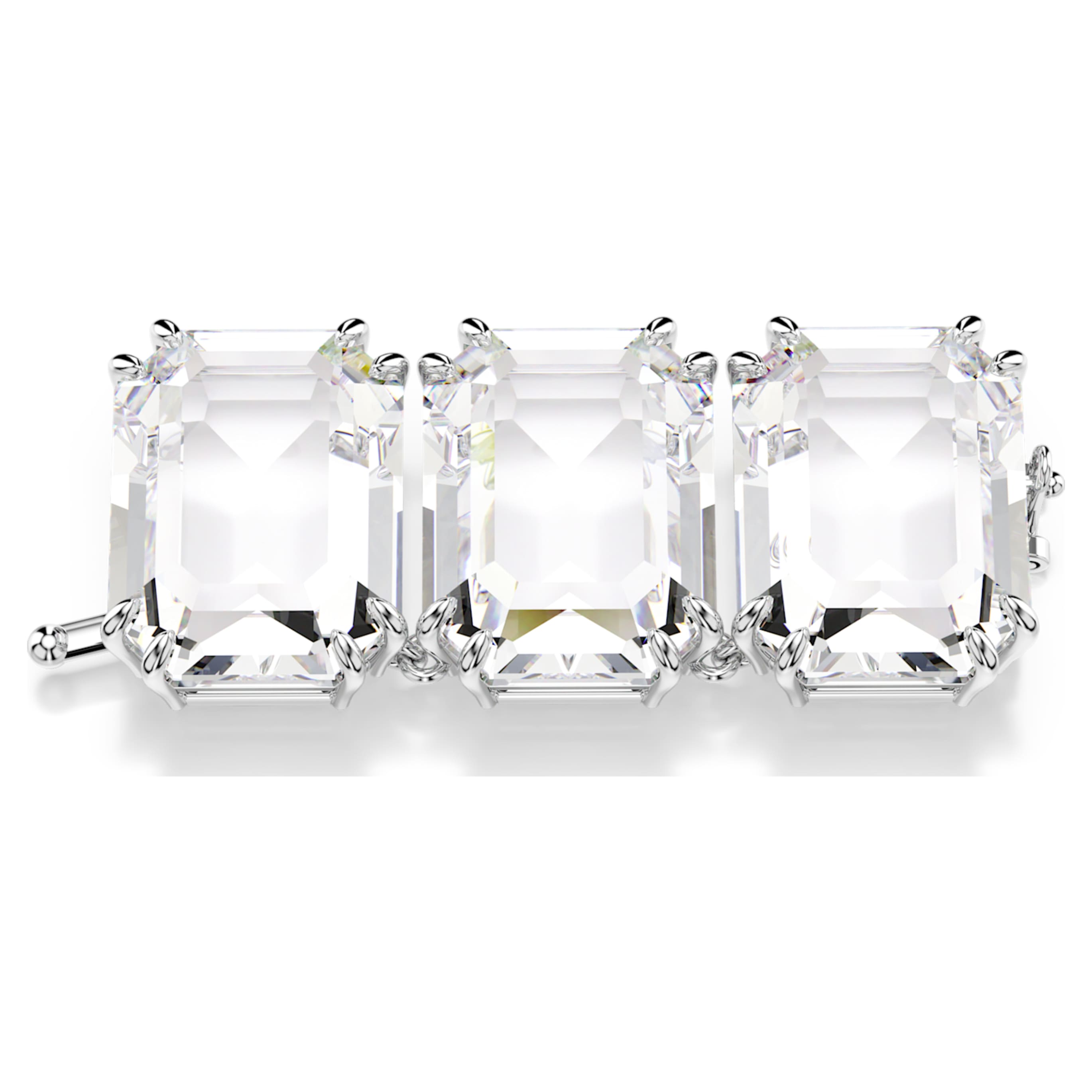 Swarovski Millenia extender Octagon cut, Purple, 18K gold finish