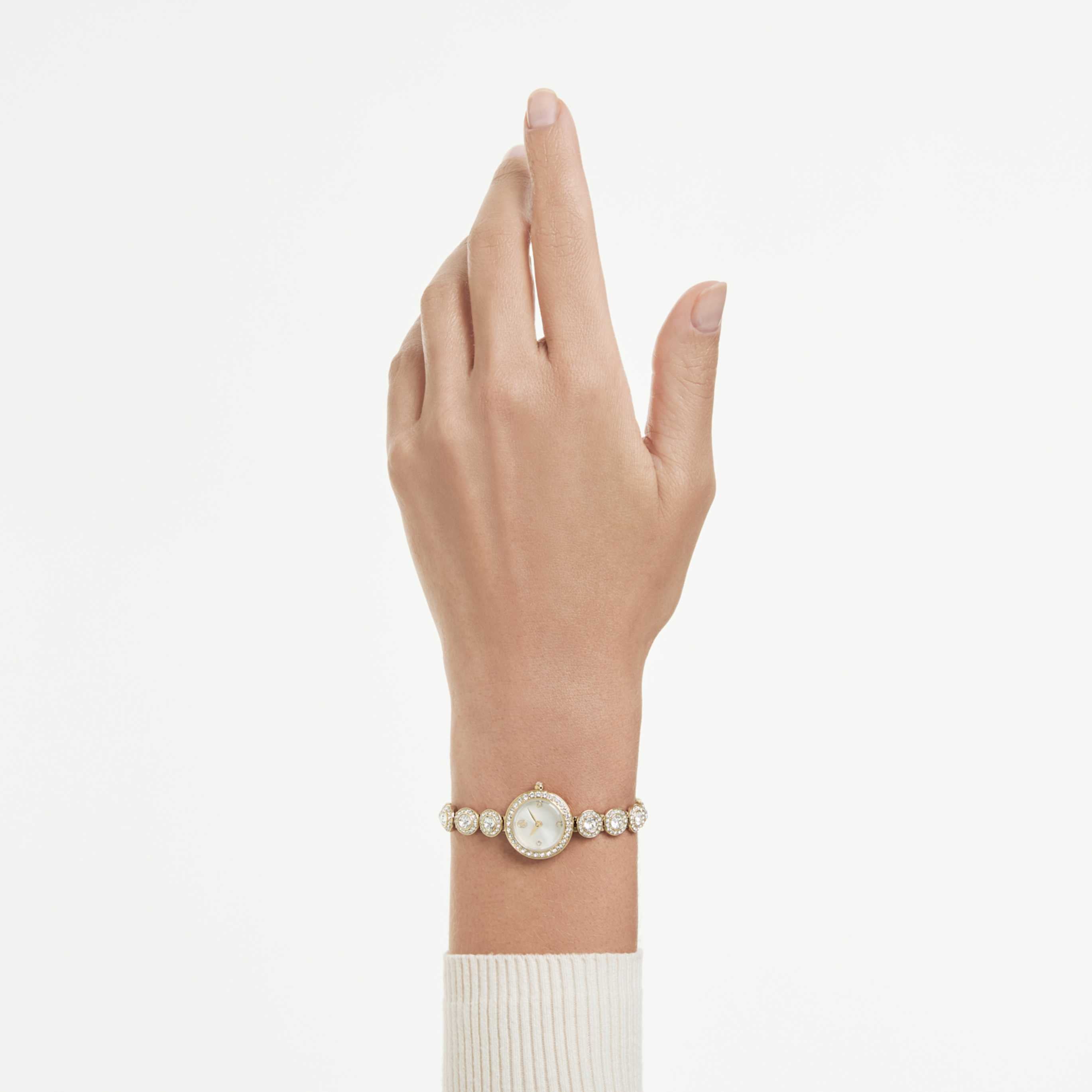 Swarovski Una Angelic watch Crystal bracelet, Rose gold tone, Rose gold-tone finish